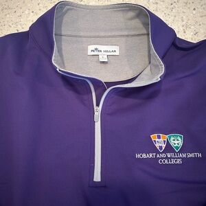 Hobart & William Smith Colleges Peter Millar Quarter-Zip Pullover